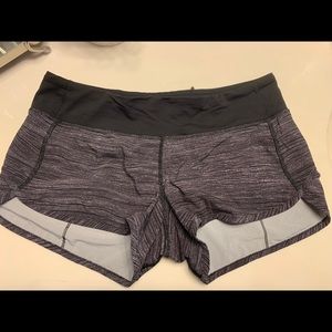 Lululemon speed shorts